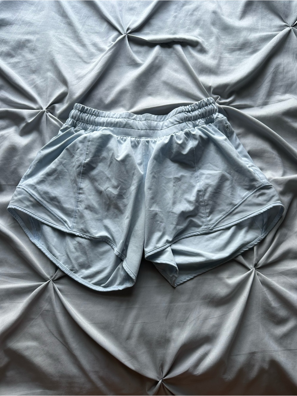 Lululemon Light Blue Hottie Hot Shorts